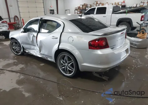 2012 Dodge Avenger Sxt Plus z USA, uszkodzony, nr VIN 1C3CDZEG0CN314125